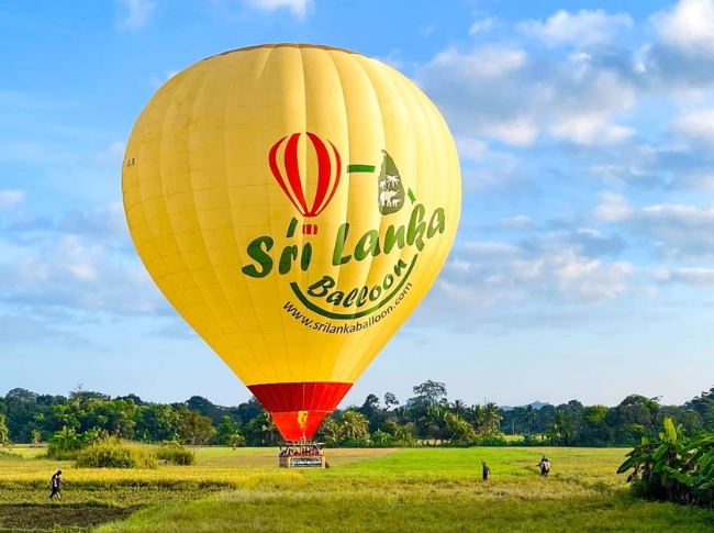hot air ballooning in sri lanka