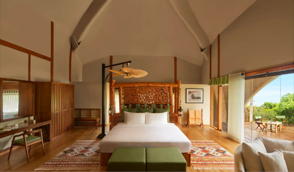 luxury glamping tents in yala